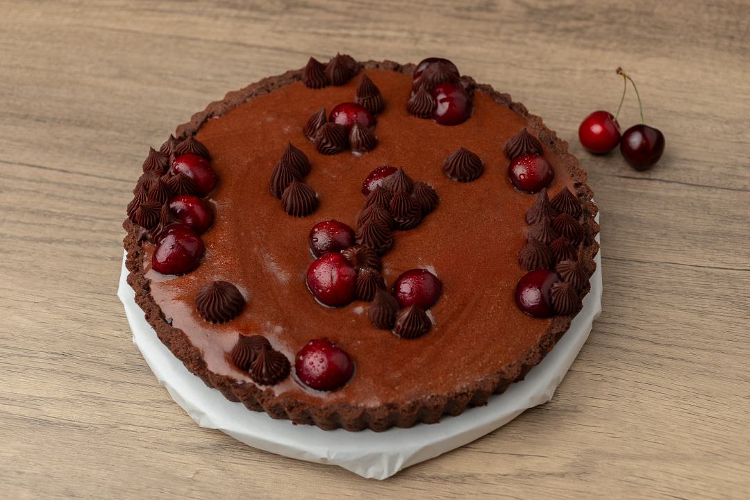 ALMADA BAKERY Tarte de Mousse de Chocolate e Ginja 00001